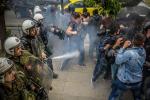Ψήφισμα για το χτύπημα της αντιμπεριαλιστικής πορείας της νεολαίας σήμερα στην Αθήνα