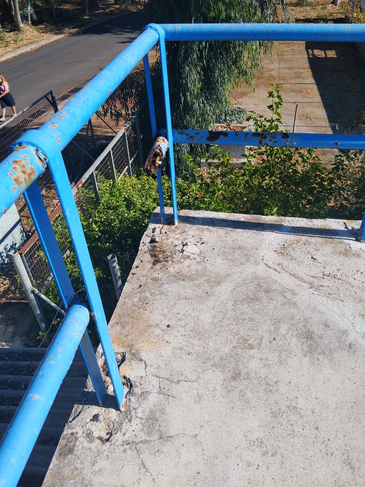 σκουριά κάγκελα 