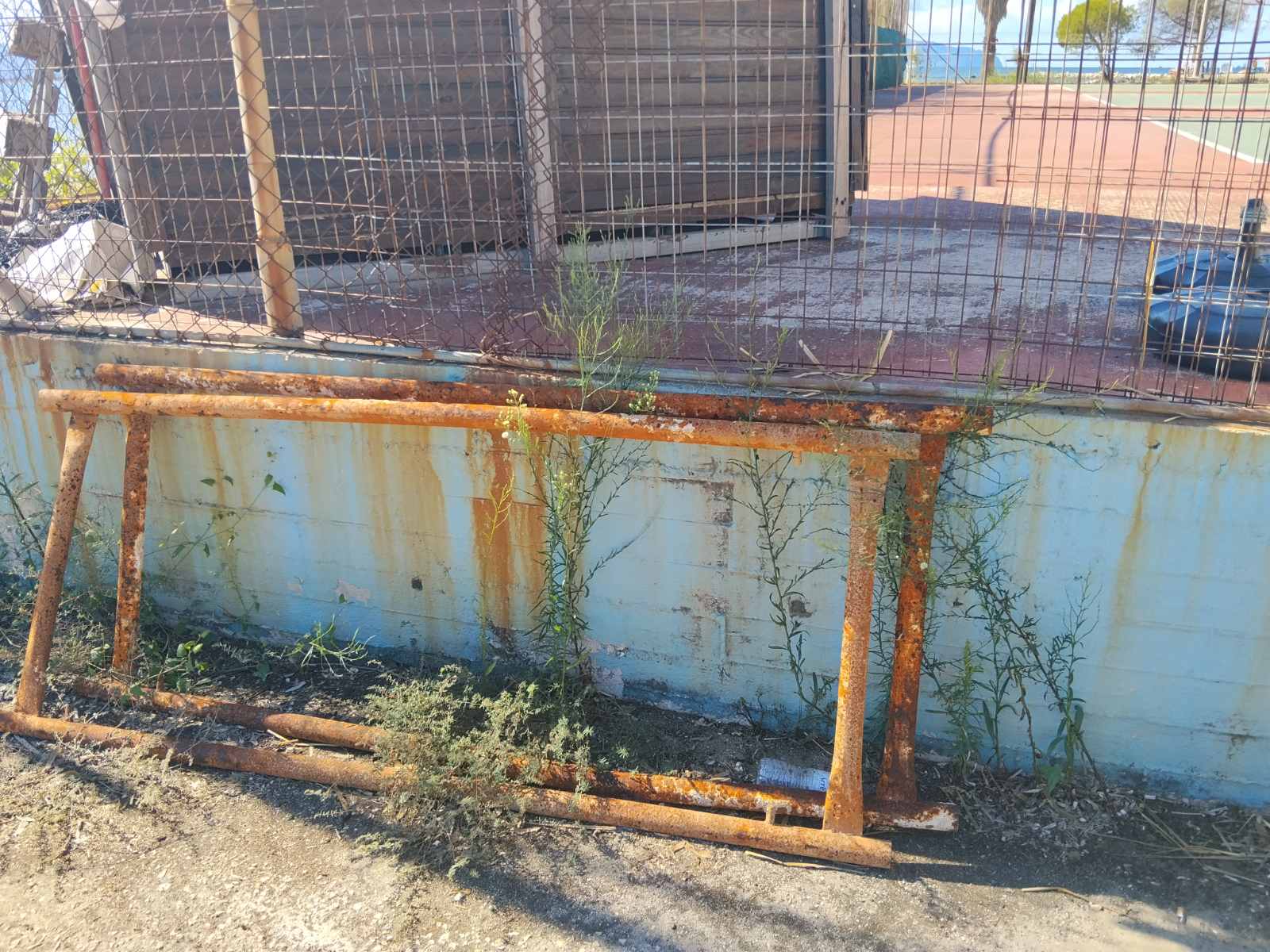 κάγκελα σκουριά 