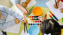 Kids paintining